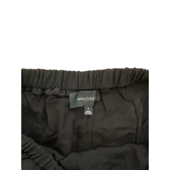 Majorelle - Lace Trim Sleep Shorts in Black - Picture 2 of 4